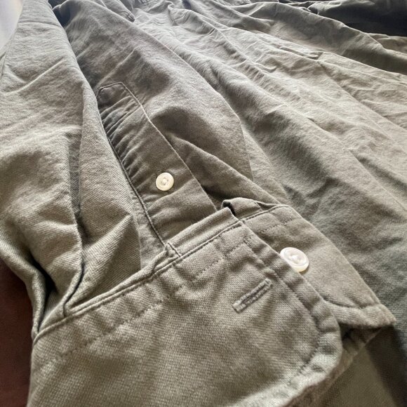 Polo Ralph Lauren Classic Fit Olive Green Button Down Long Sleeve, Size 2XB - Picture 5 of 5